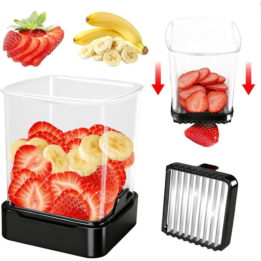 Meal Prep Quick - Slicer Cup Detachable Cutter with Push