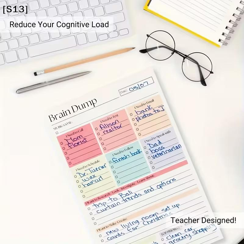 50/150 Sheets Minimalist Journ - огляд і ціна Meal Plan Notepad