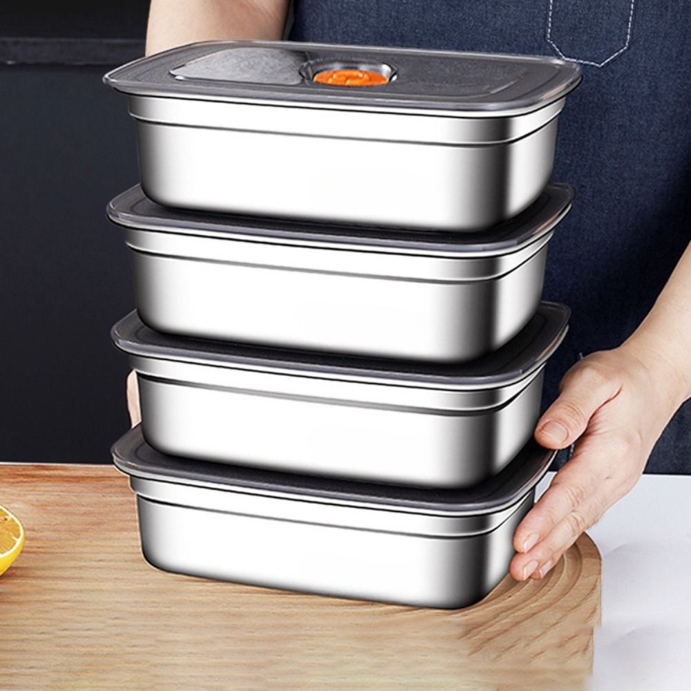 Stainless Steel Camping Lunch  - огляд і ціна Meal Prep Freezer