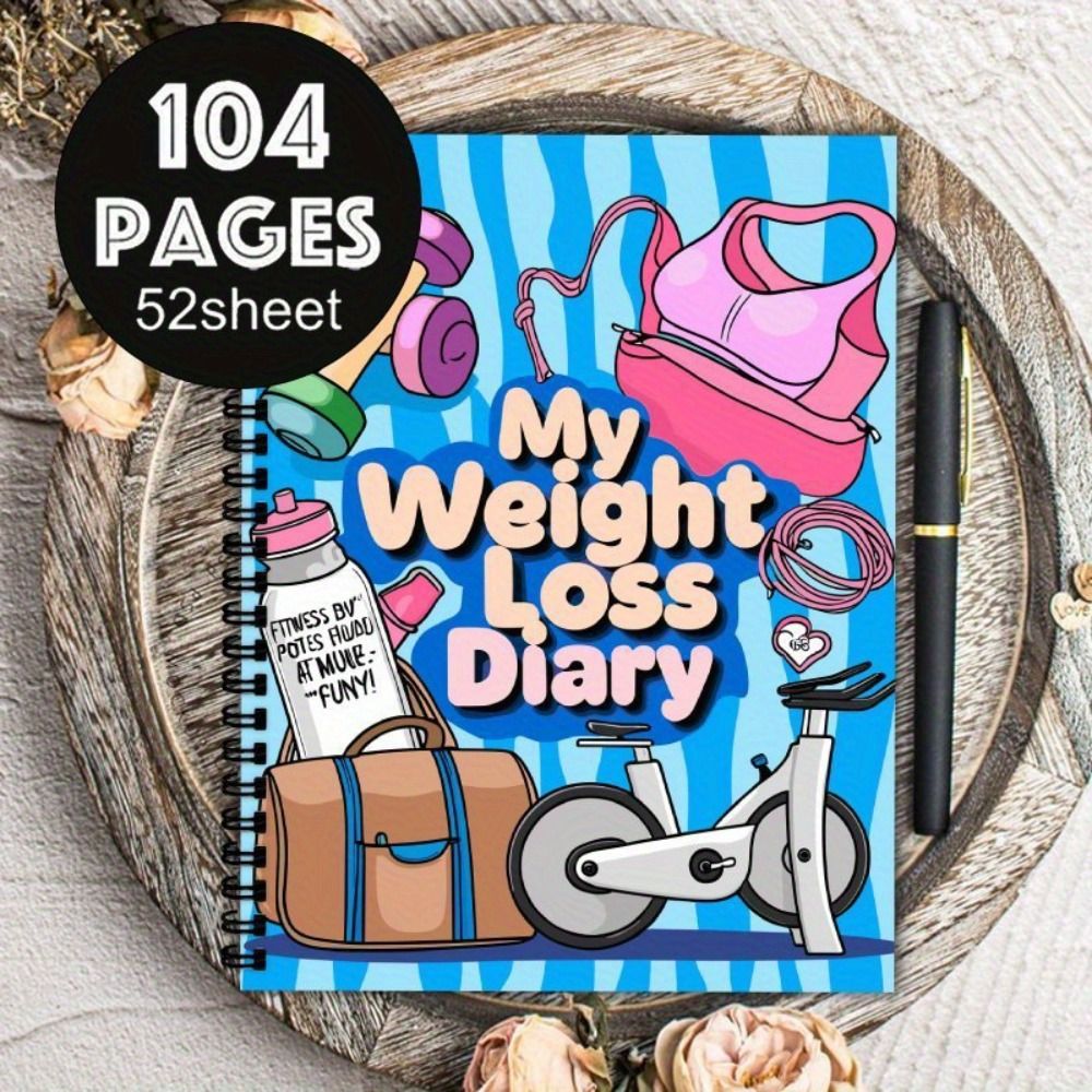 Fitness Tracker Weight Loss Pl - огляд і ціна Meal Plan Notepad