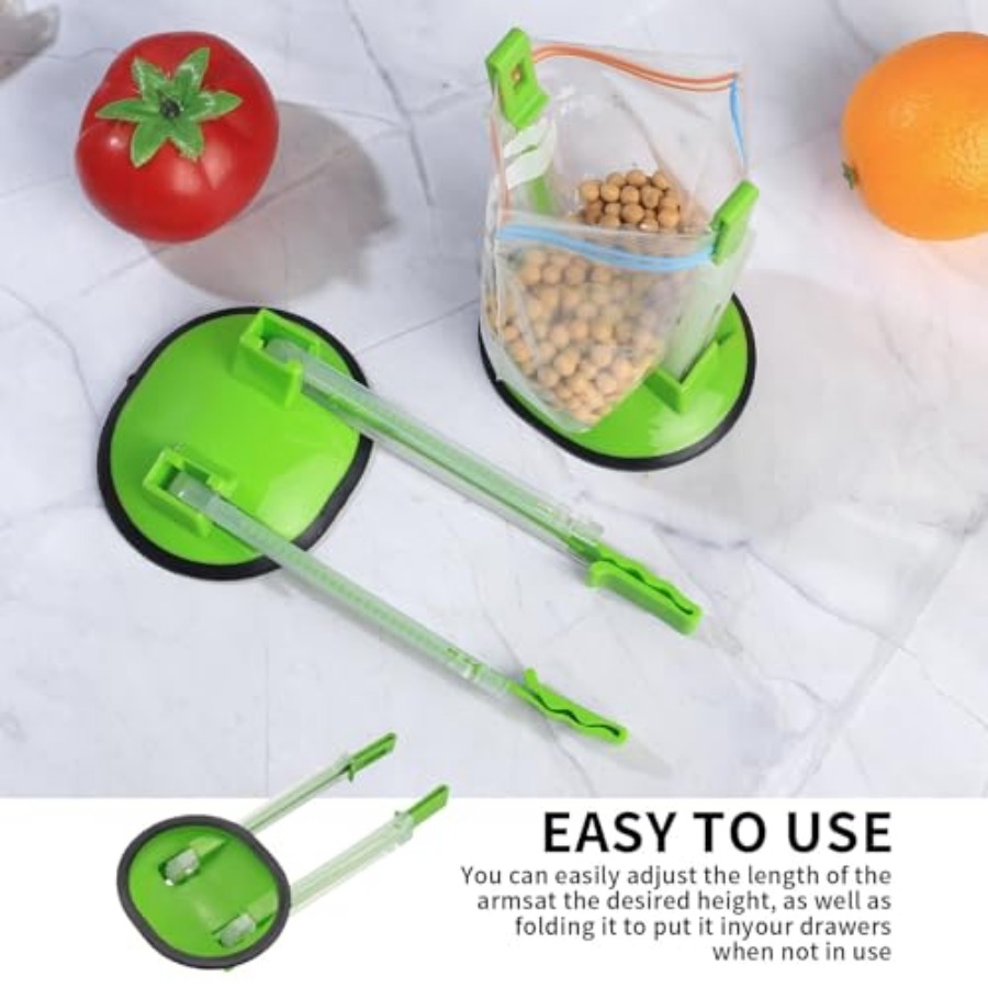 2 Pcs Freezer Bag Holder Stand - огляд і ціна Meal Prep Ziplock
