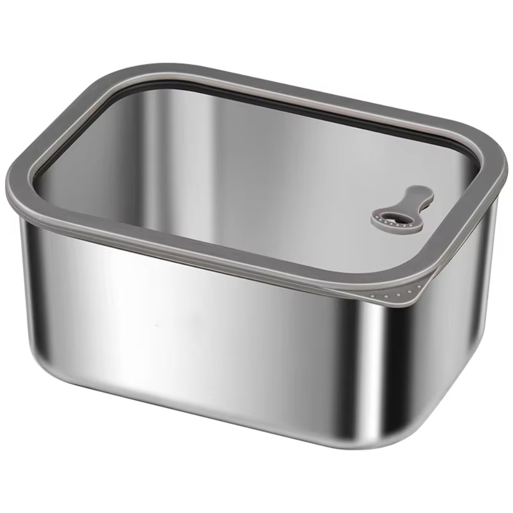 1L Anti-bacterial Fridge Food  - огляд і ціна Stainless Bento Box
