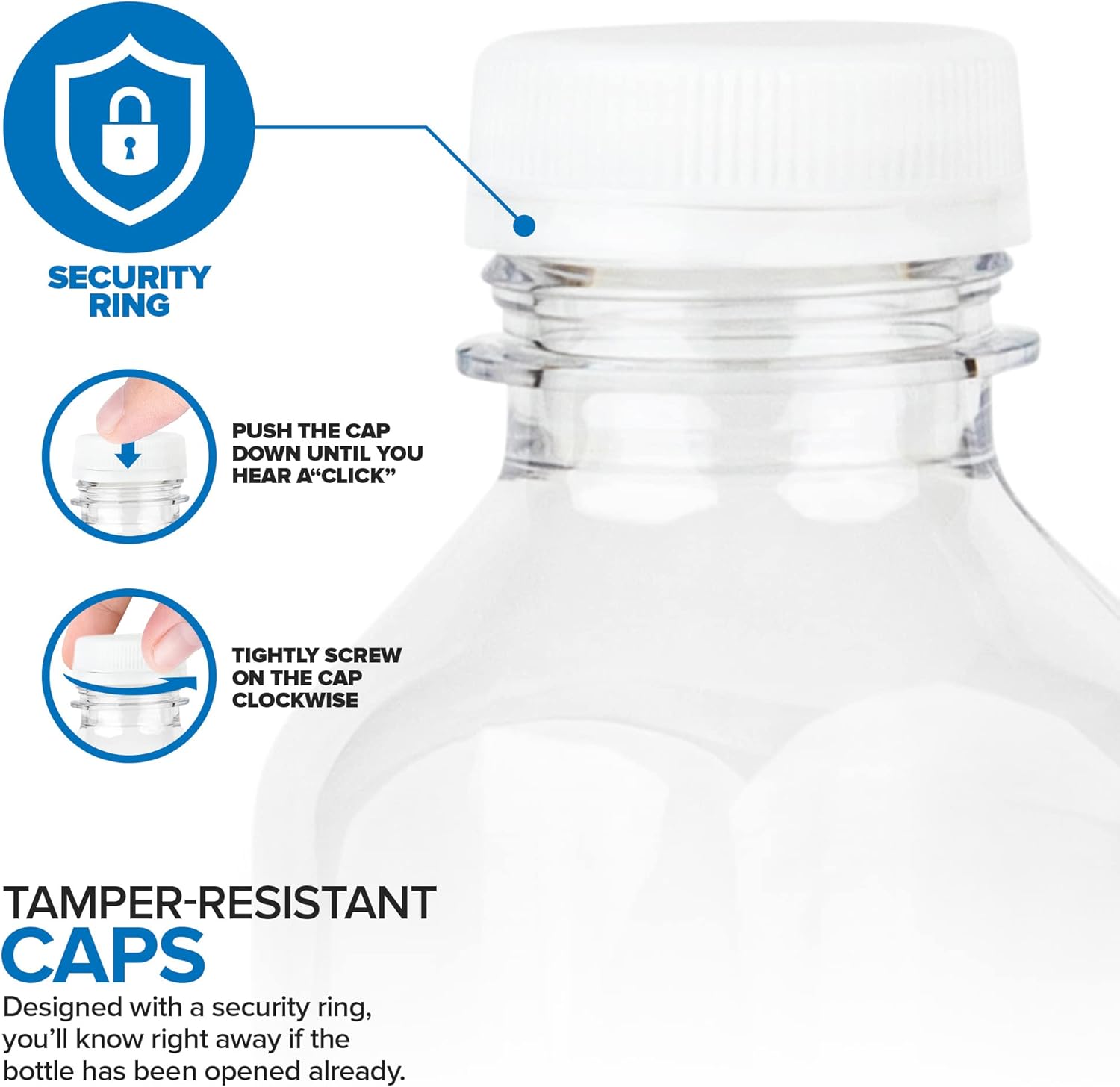 16 oz Clear Plastic Juice Bott - огляд і ціна Meal Prep Juice