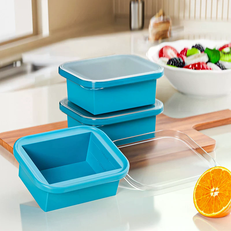 Silicone Freezing Tray With Pl - огляд і ціна Meal Prep Freezer