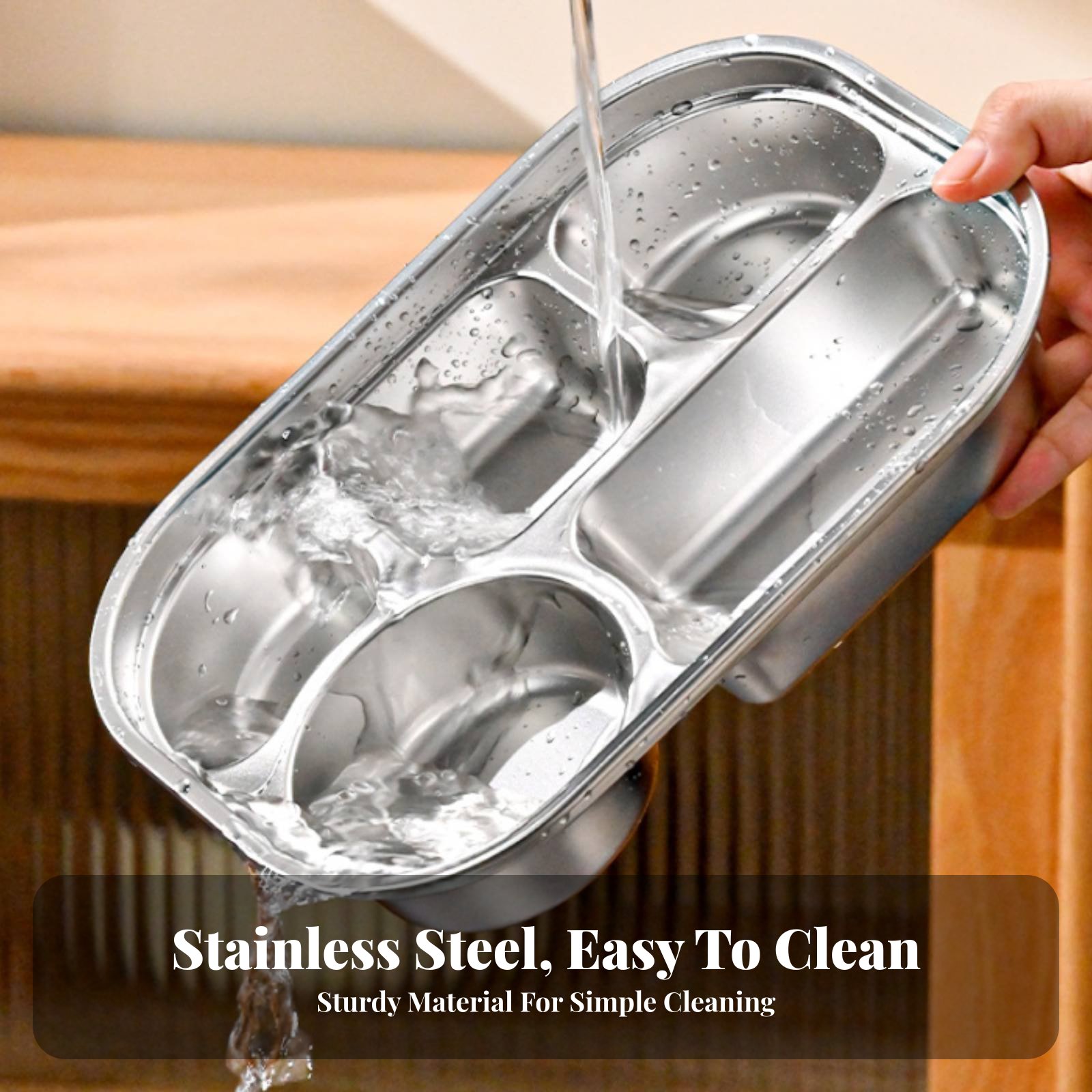 316 Stainless Steel Insulated  - огляд і ціна Stainless Bento Box