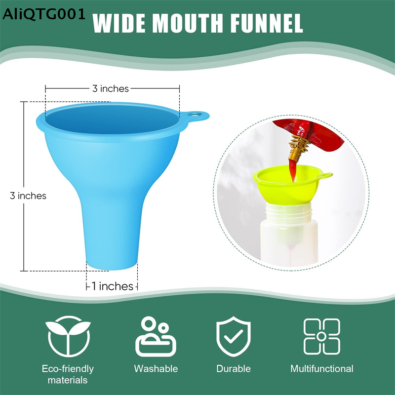 4 Pieces Wide Mouth Funnel Set - огляд і ціна Sauce Squeeze Bottle