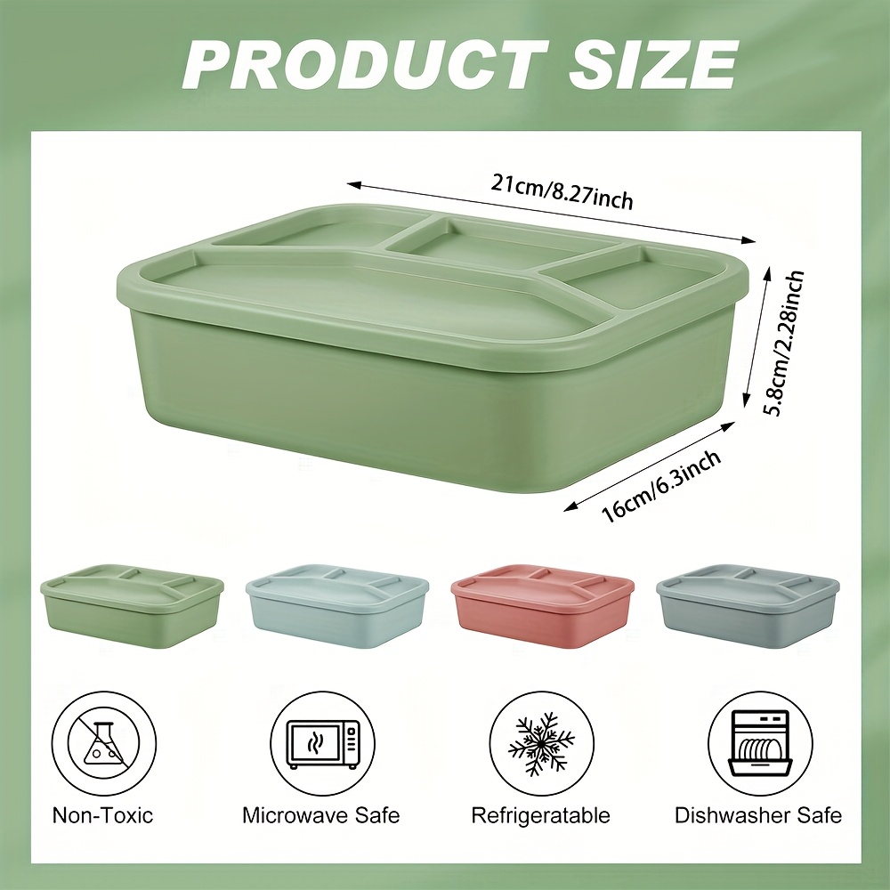 1pc Thickened Silicone Bento L - огляд і ціна Meal Prep Simple