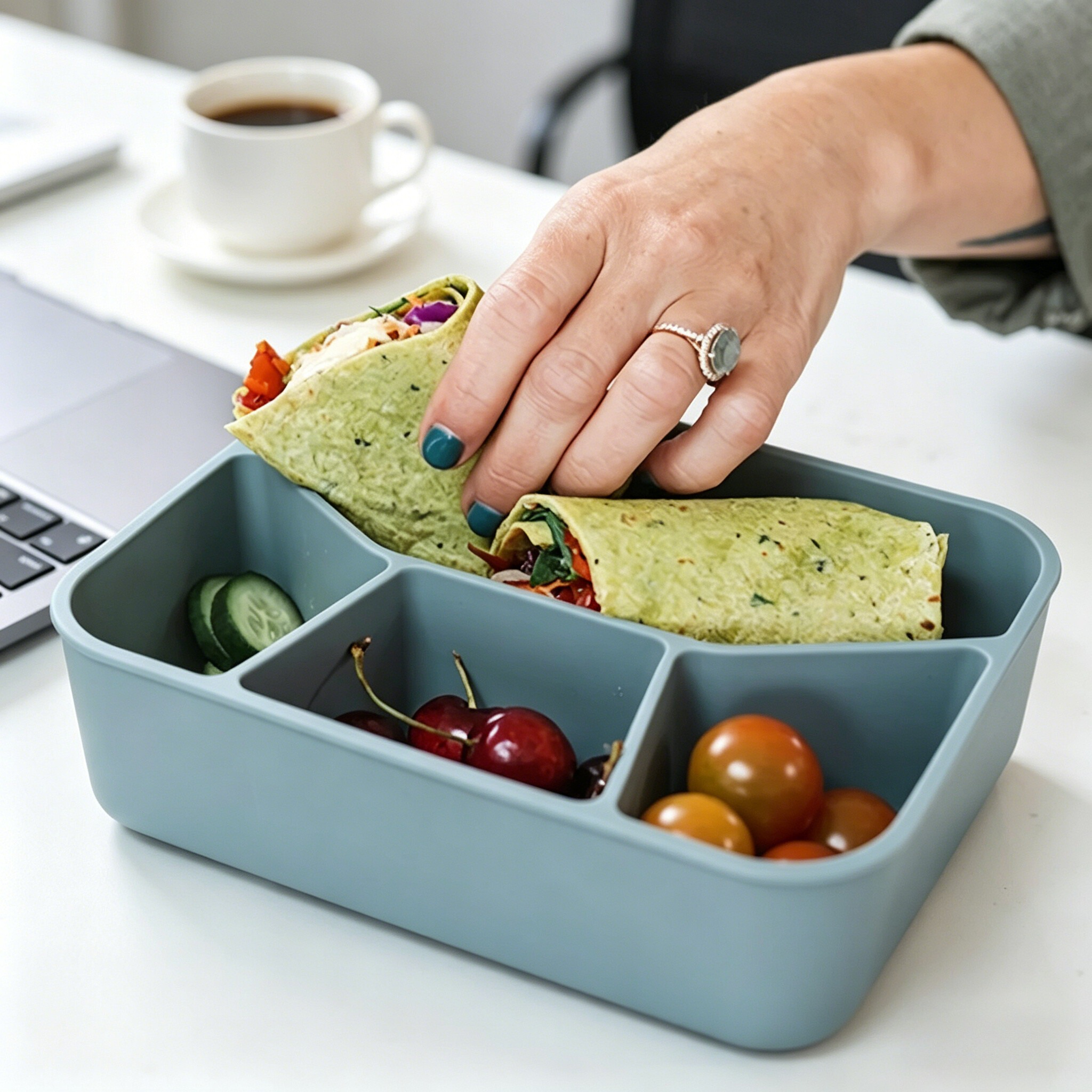 1pc Thickened Silicone Bento L - огляд і ціна Meal Prep Simple