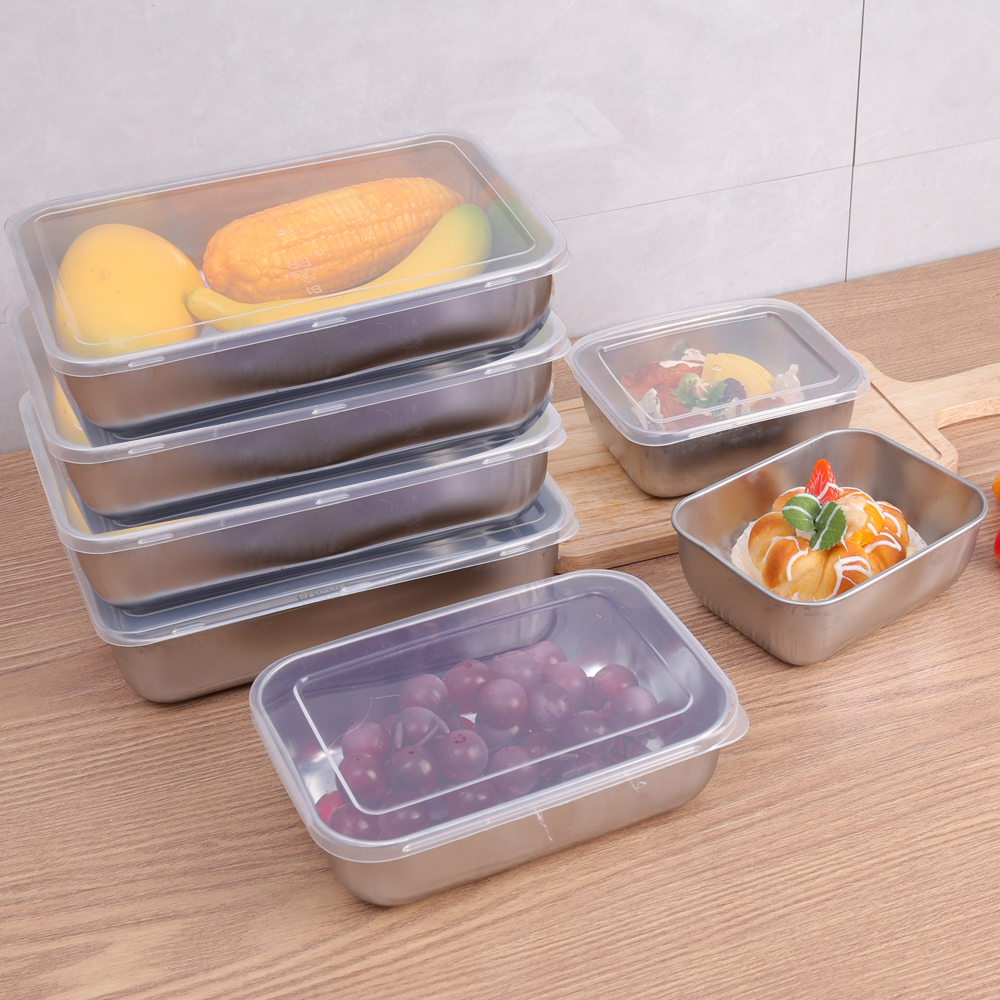 Stainless Steel Food Storage B - огляд і ціна Stainless Bento Box