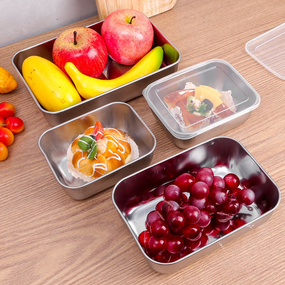 Stainless Steel Food Storage B - огляд і ціна Stainless Bento Box