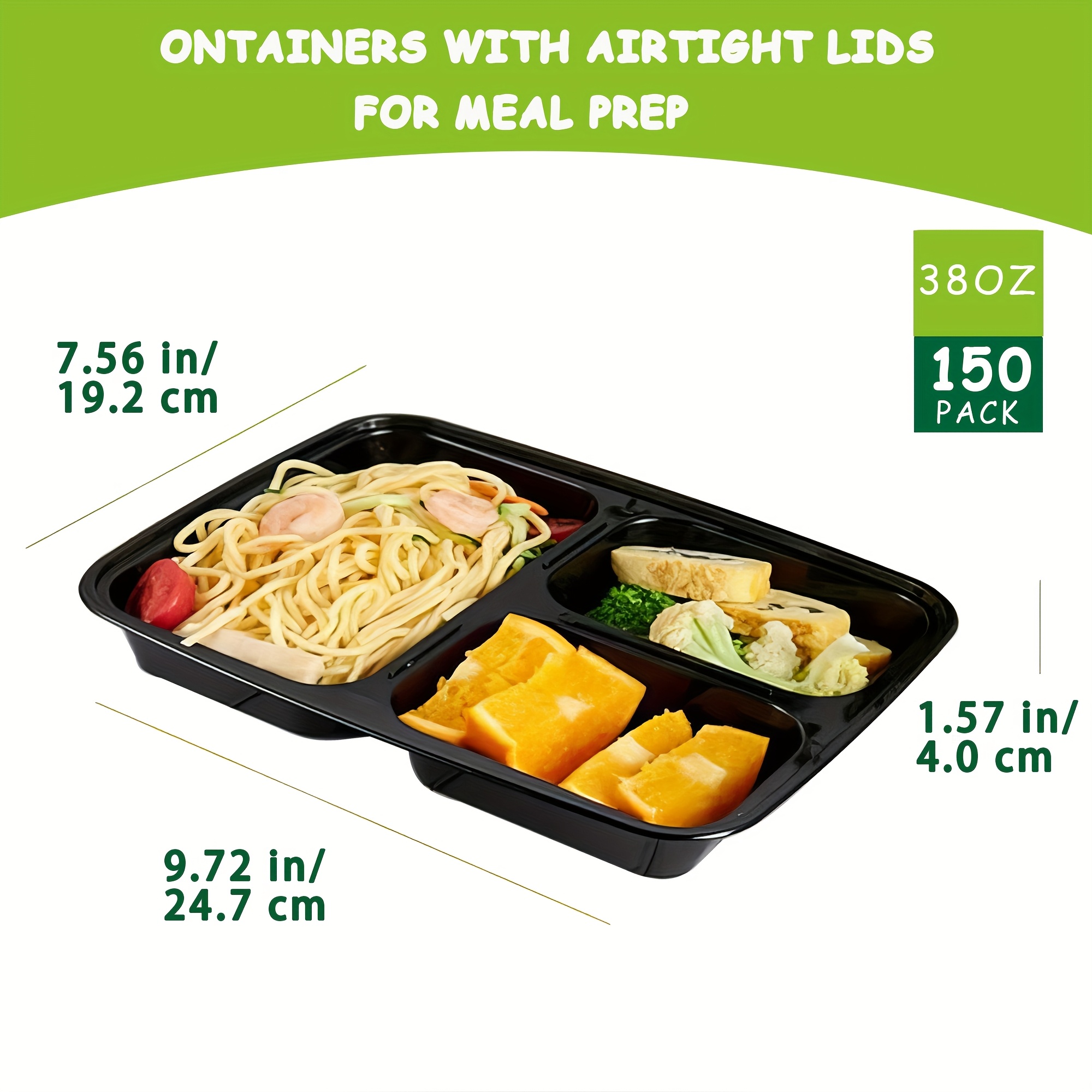 300pcs Meal Prep Containers 15 - огляд і ціна Meal Prep Freezer