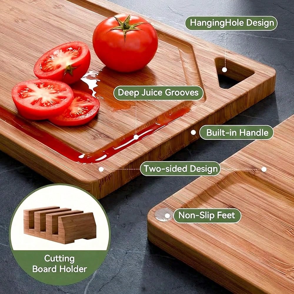 Bamboo Cutting Boards For Kitc - огляд і ціна Meal Prep Juice