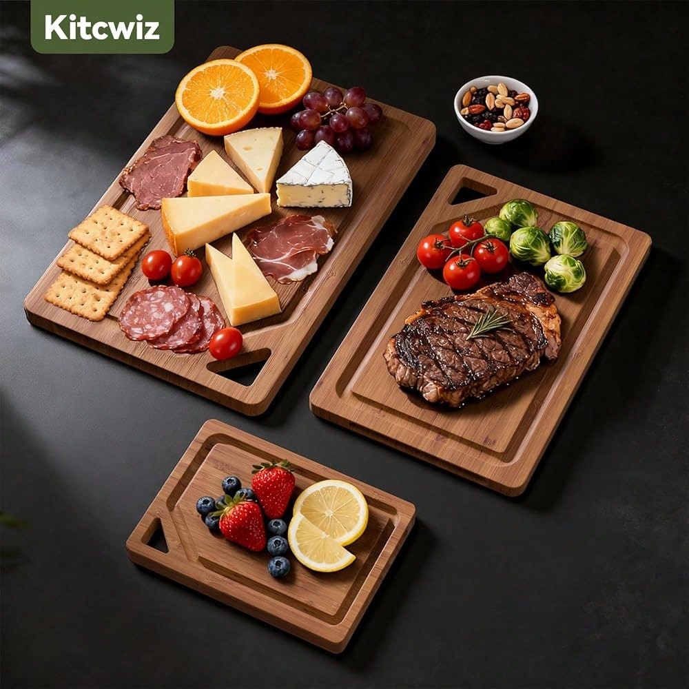 Bamboo Cutting Boards For Kitc - огляд і ціна Meal Prep Juice