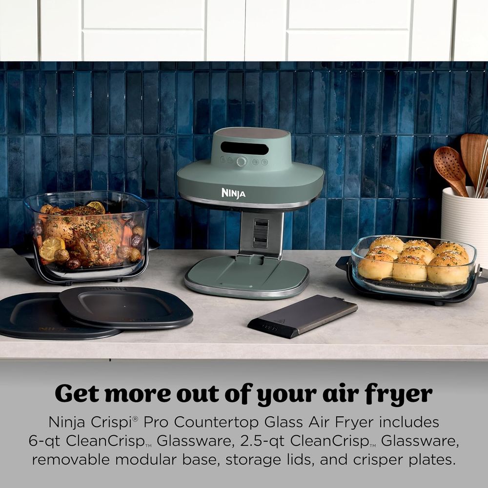 Crispi Pro 6 in 1 Glass Air ry - огляд і ціна Pro Meal Prep