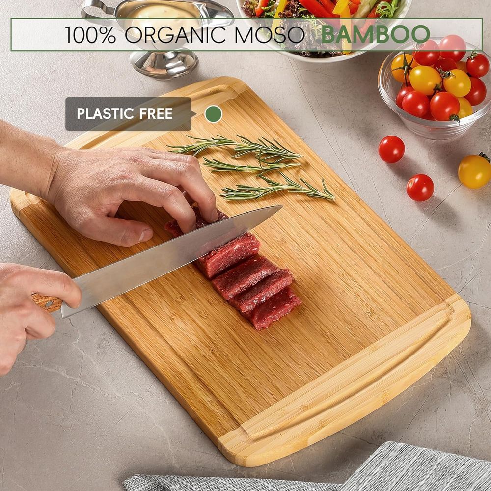 Organic Bamboo Cutting Board S - огляд і ціна Meal Prep Juice