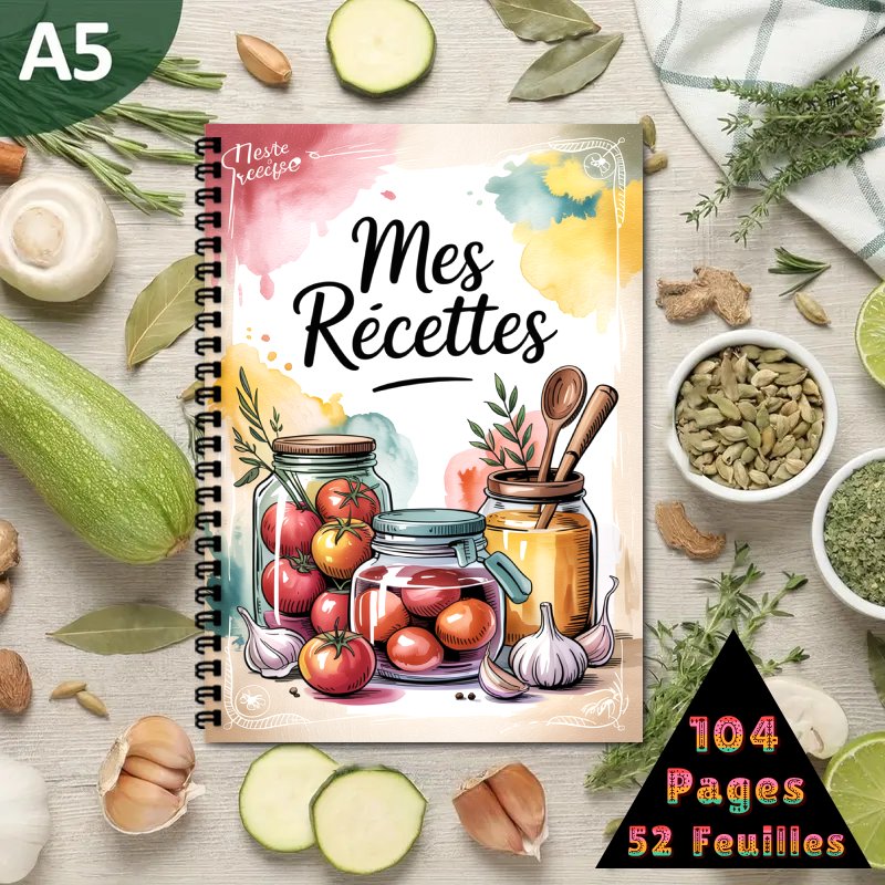 A5 French Special Recipe Book, - огляд і ціна Meal Plan Notepad