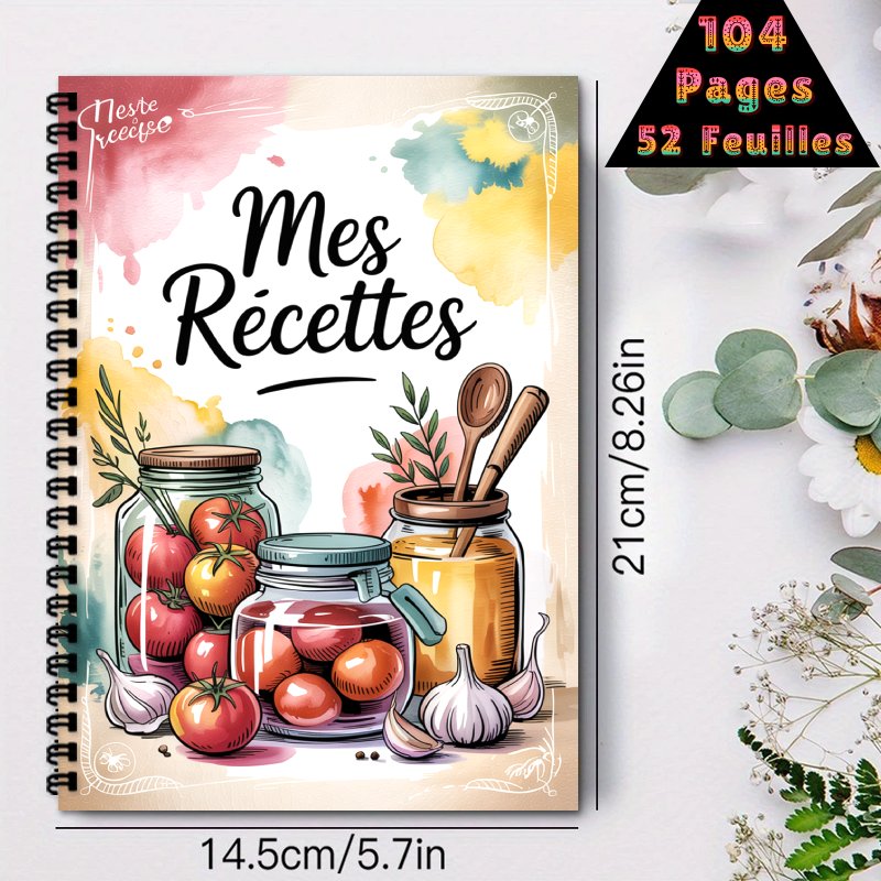 A5 French Special Recipe Book, - огляд і ціна Meal Plan Notepad