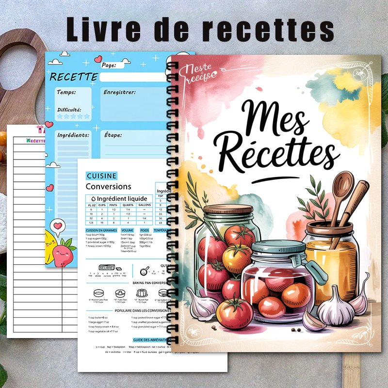 A5 French Special Recipe Book, - огляд і ціна Meal Plan Notepad