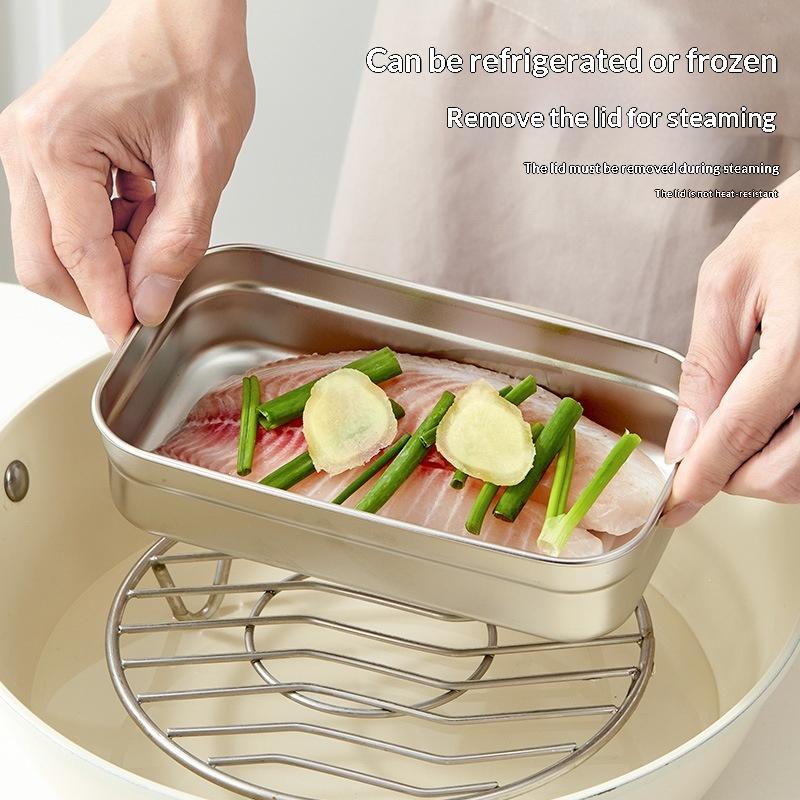 Portable 304 Stainless Steel L - огляд і ціна Stainless Bento Box