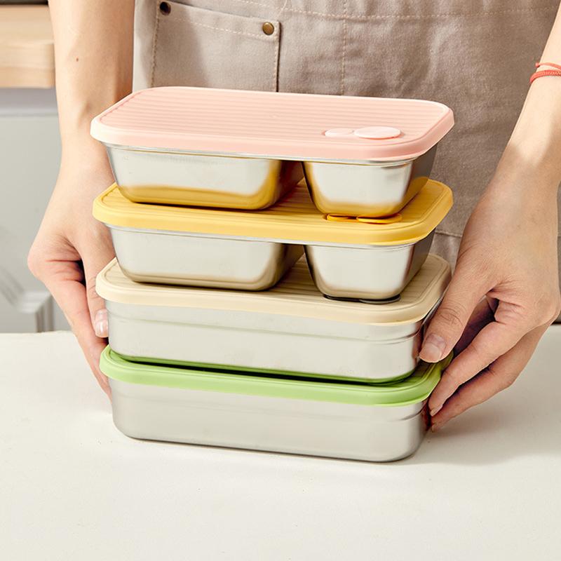 Portable 304 Stainless Steel L - огляд і ціна Stainless Bento Box