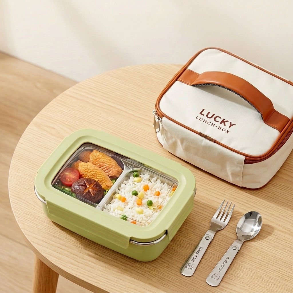 304 Stainless Steel Bento Lunc - огляд і ціна Stainless Bento Box