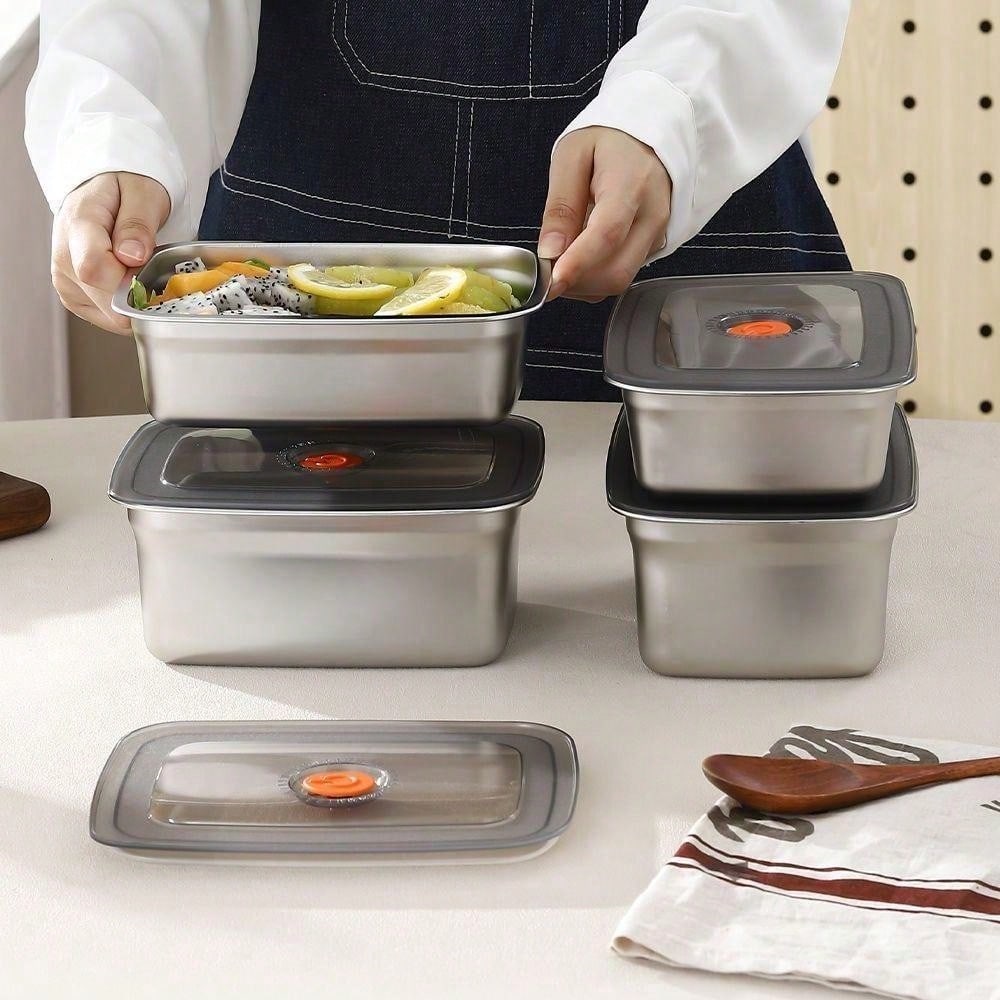Buy 2 Get 1 Free 3 Pack Stainl - огляд і ціна Meal Prep Freezer