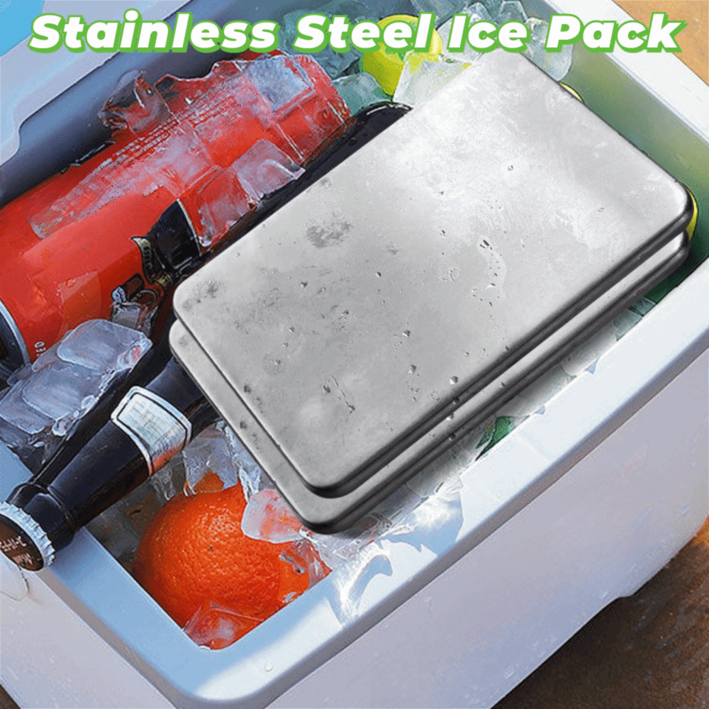 Reusable Stainless Steel Ice P - огляд і ціна Meal Prep Quick