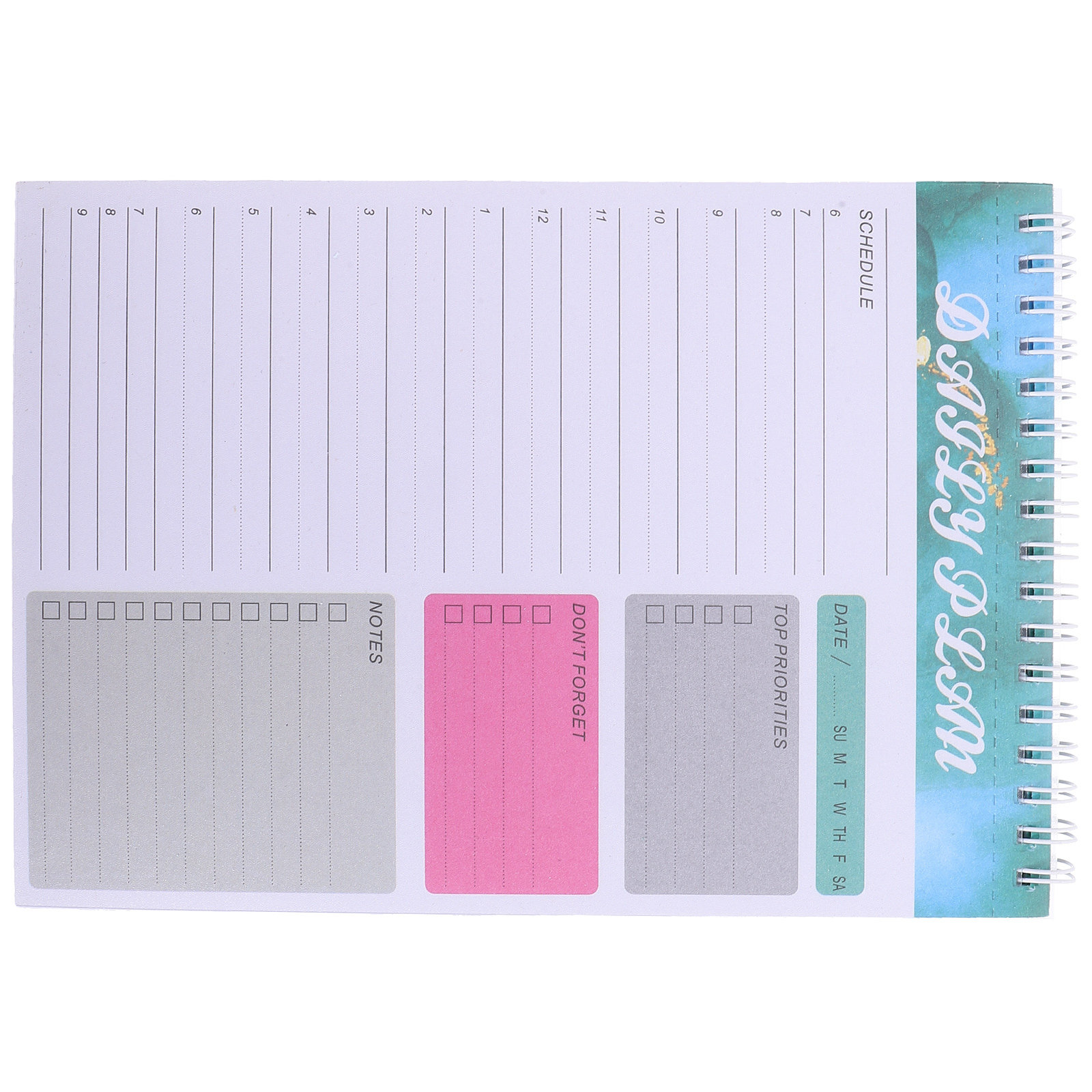Tear Off Planner Notepad Daily - огляд і ціна Meal Plan Notepad