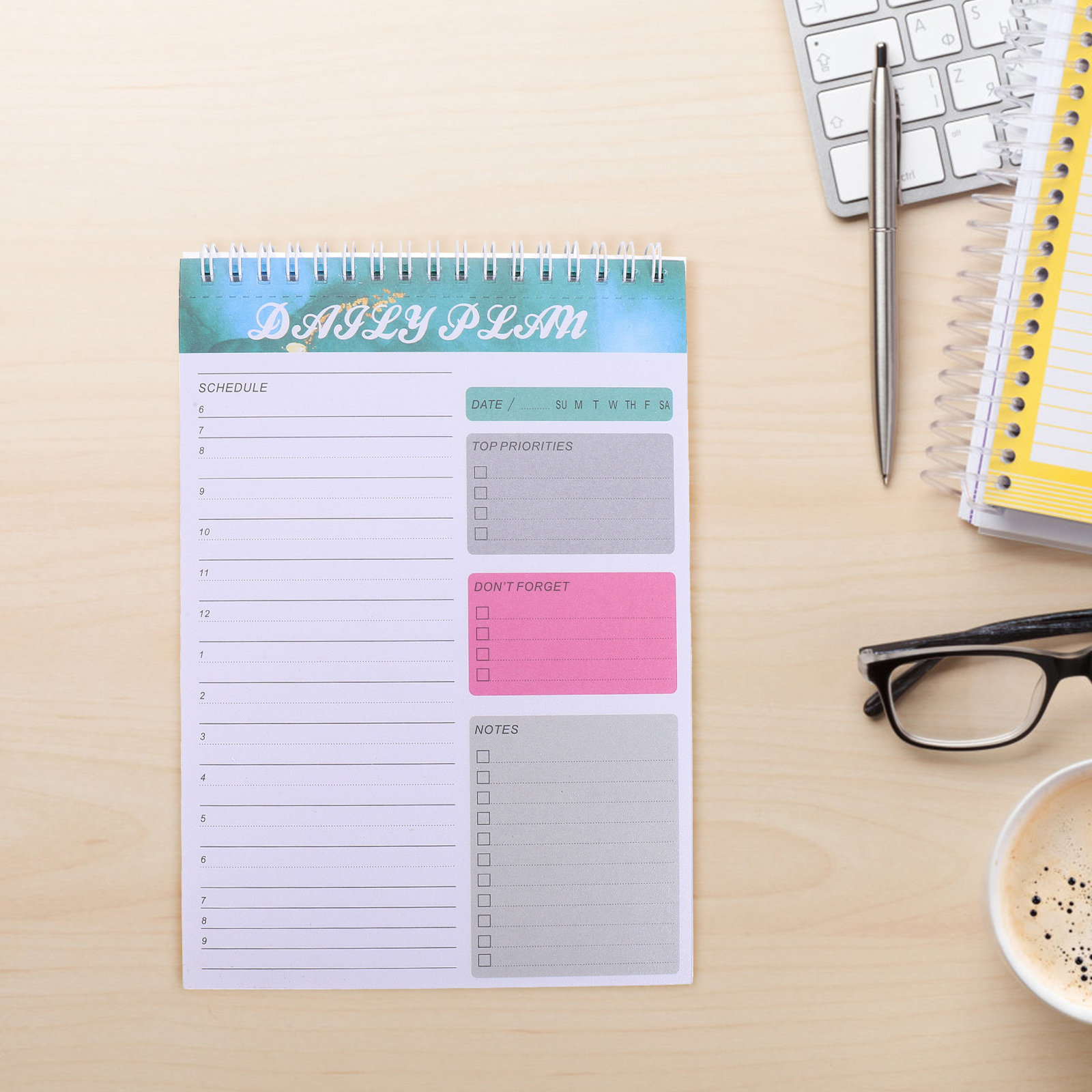 Tear Off Planner Notepad Daily - огляд і ціна Meal Plan Notepad