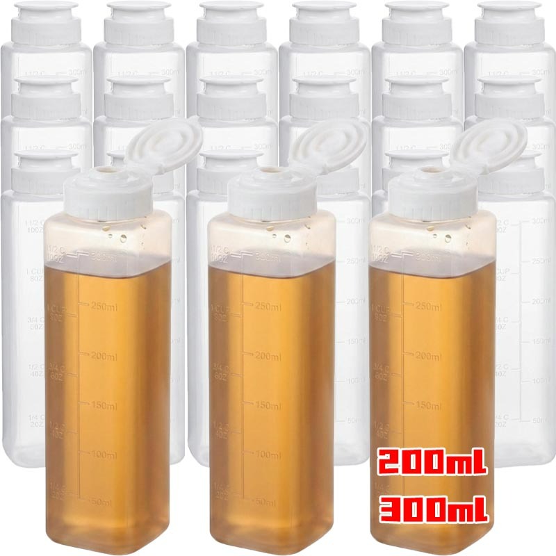 1/5pcs Transparent Squeeze Bot - огляд і ціна Sauce Squeeze Bottle