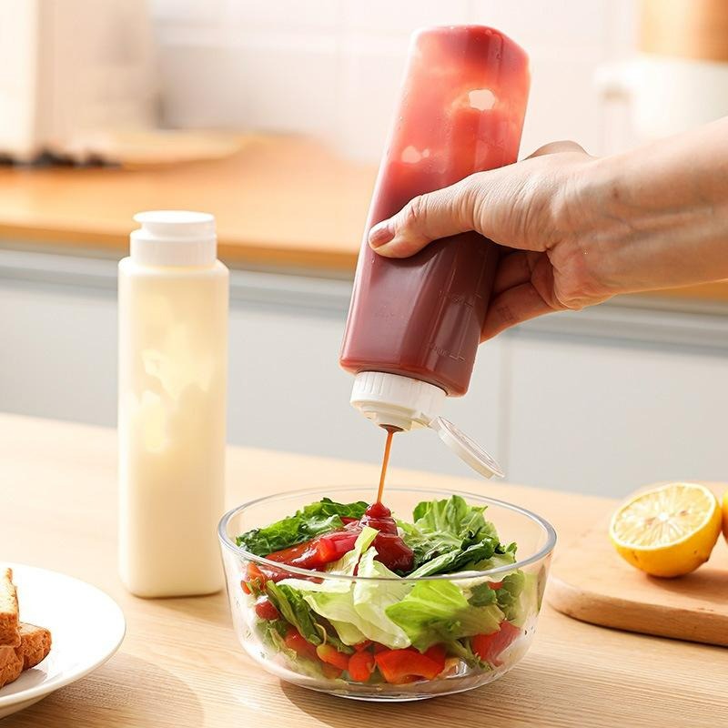 1/5pcs Transparent Squeeze Bot - огляд і ціна Sauce Squeeze Bottle