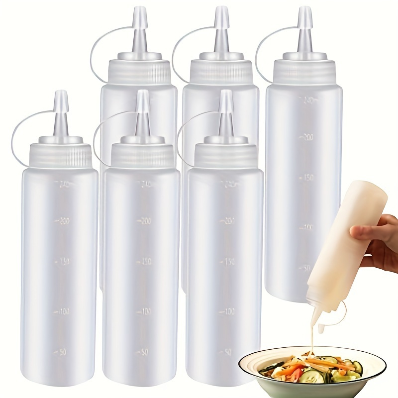 3pcs  Condiment Squeeze Bottle - огляд і ціна Sauce Squeeze Bottle