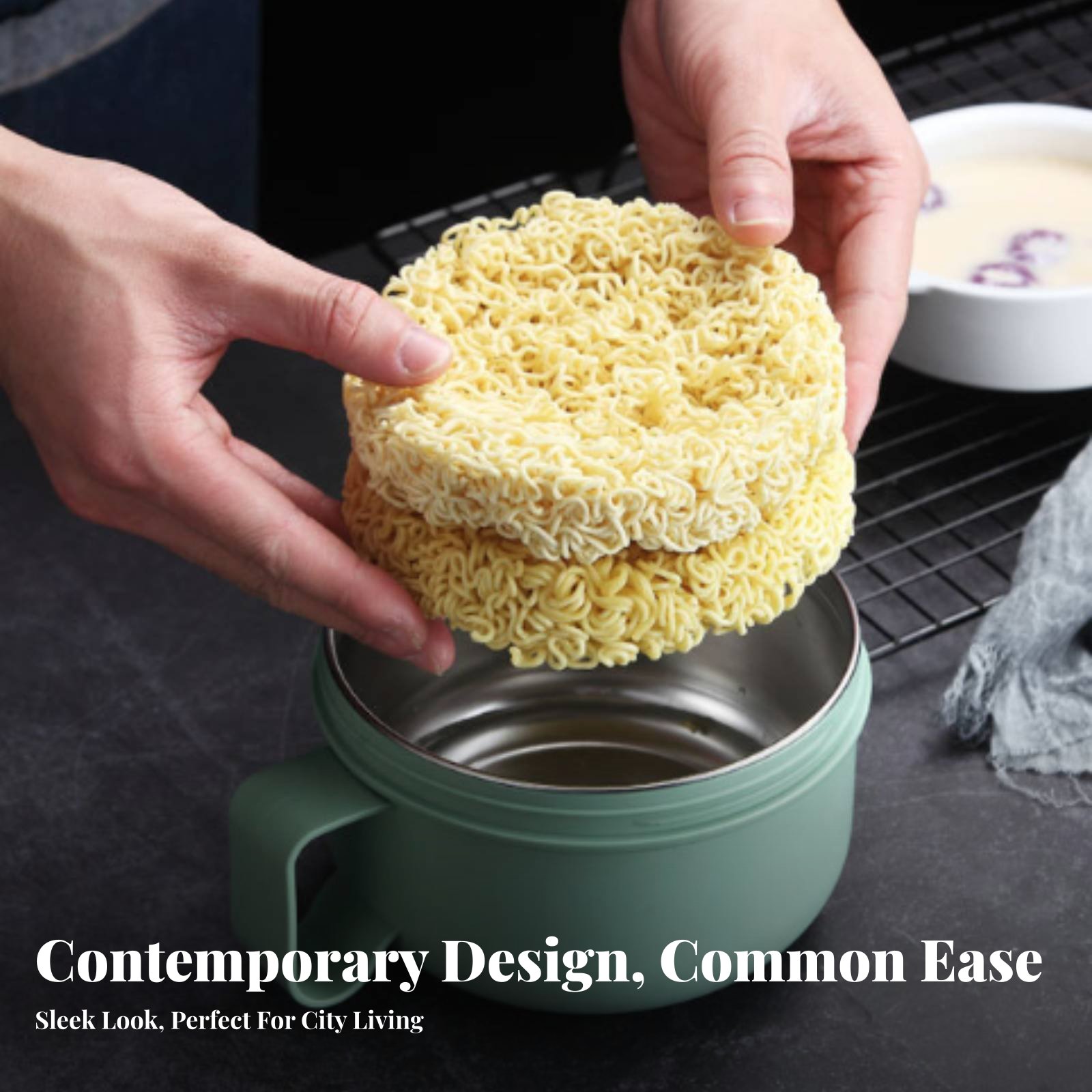 Instant Pasta Bowl, 304 Stainl - огляд і ціна Stainless Bento Box