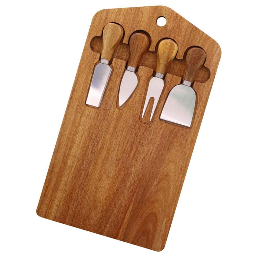 1Set Wood Cheese Board Set Han - огляд і ціна Meal Prep Simple