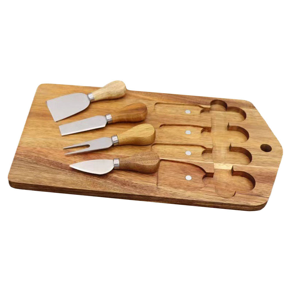 1Set Wood Cheese Board Set Han - огляд і ціна Meal Prep Simple