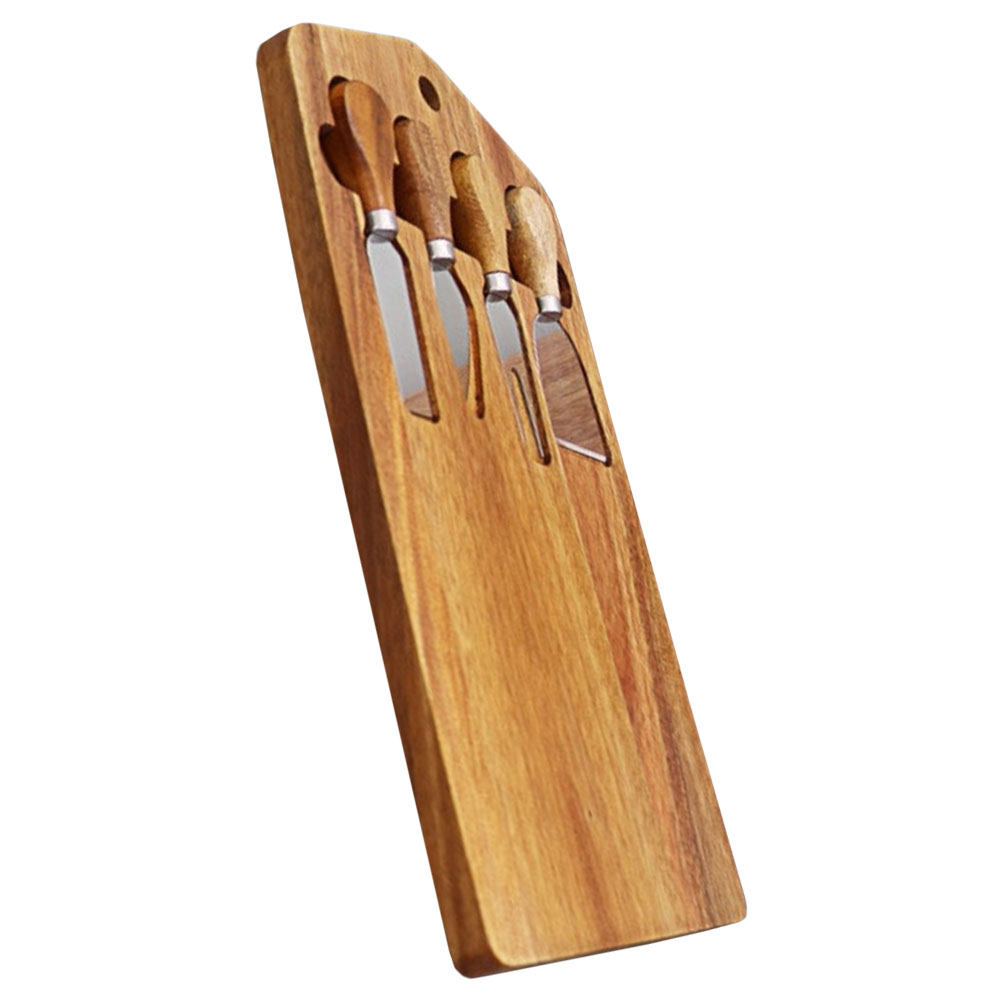 1Set Wood Cheese Board Set Han - огляд і ціна Meal Prep Simple