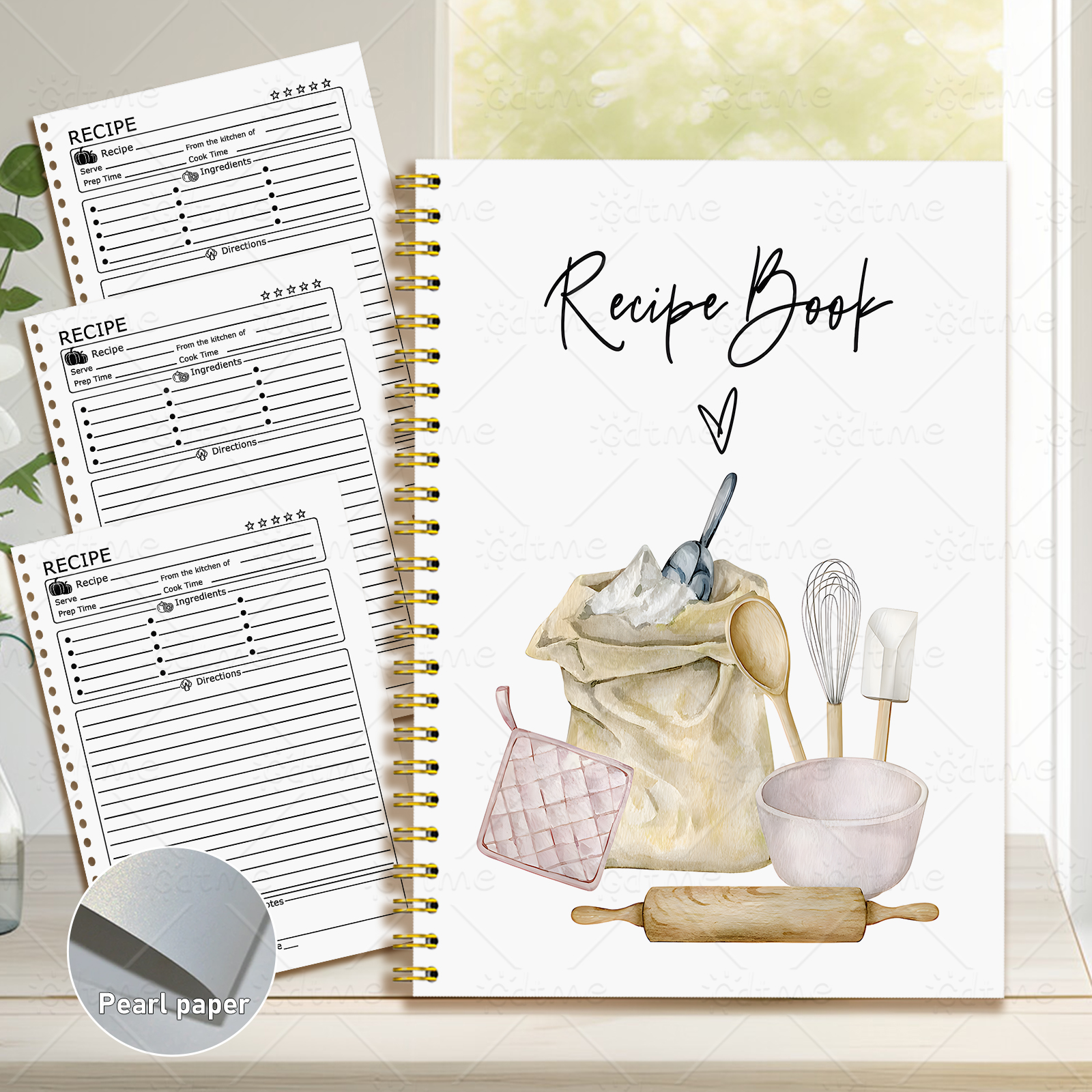 1 Recipe Notebook A kitchen pl - огляд і ціна Meal Plan Notepad
