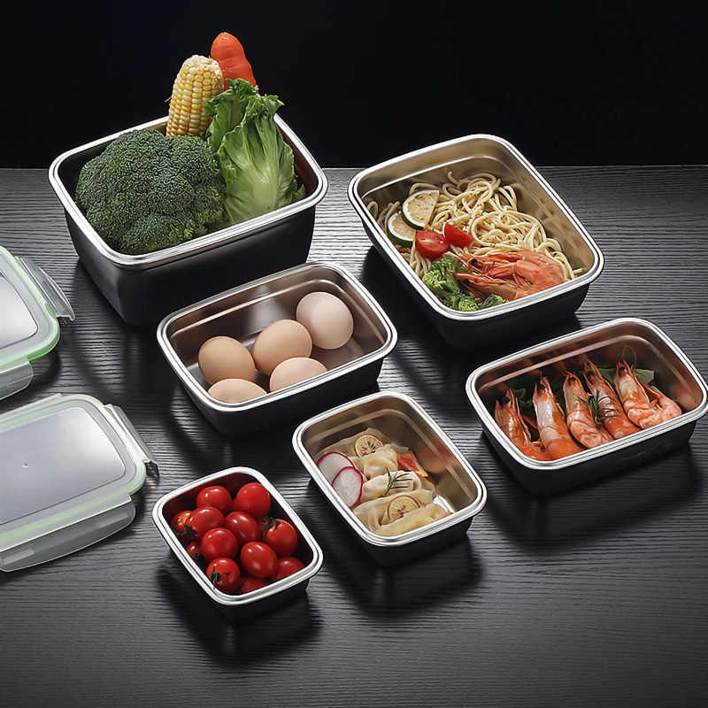 304 Stainless Steel Lunch Box  - огляд і ціна Stainless Bento Box