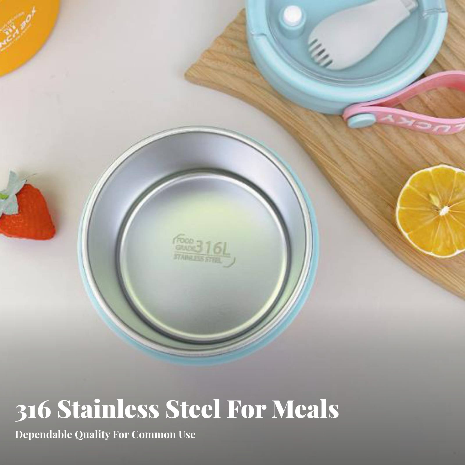 Portable Stainless Steel Lunch - огляд і ціна Stainless Bento Box