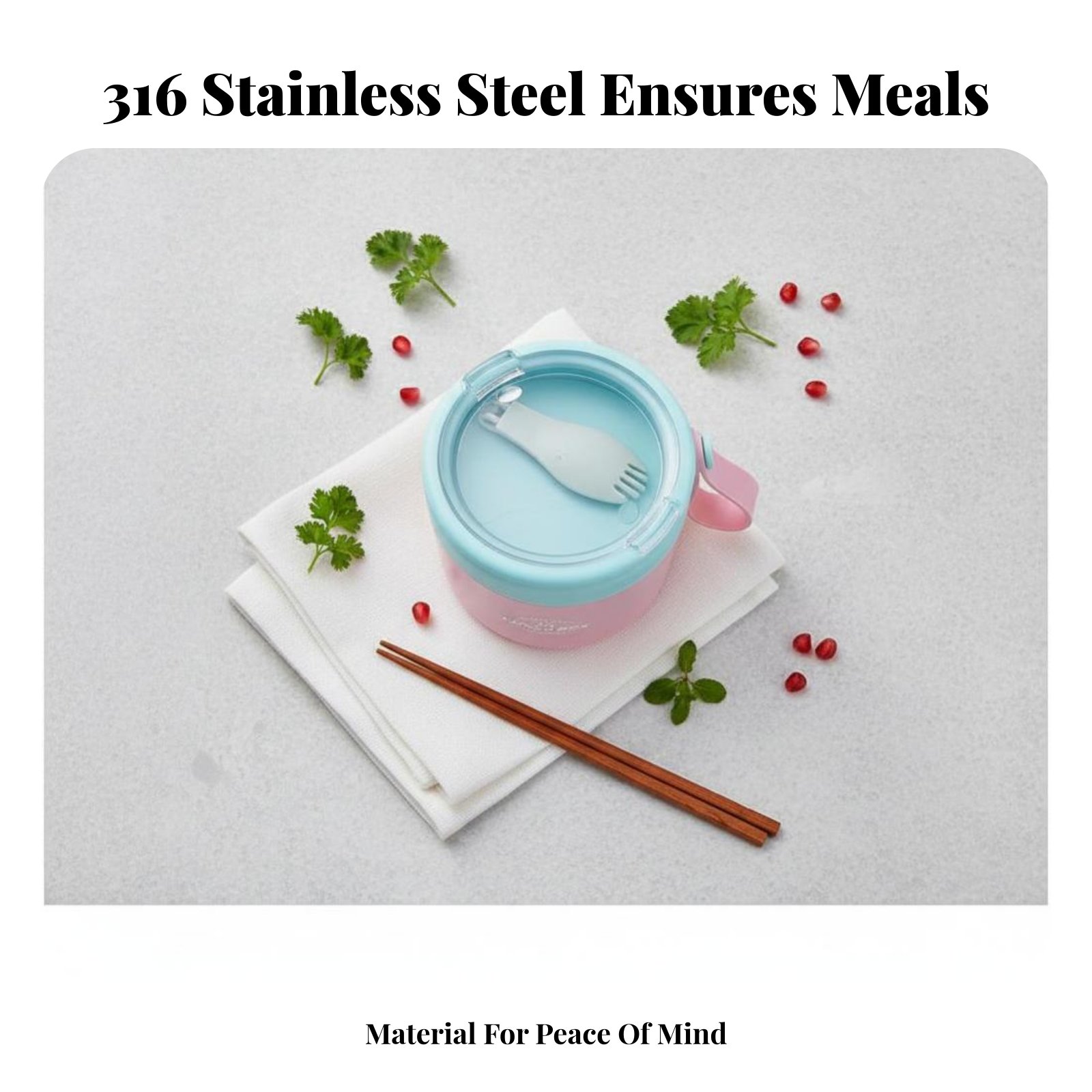 Portable Stainless Steel Lunch - огляд і ціна Stainless Bento Box