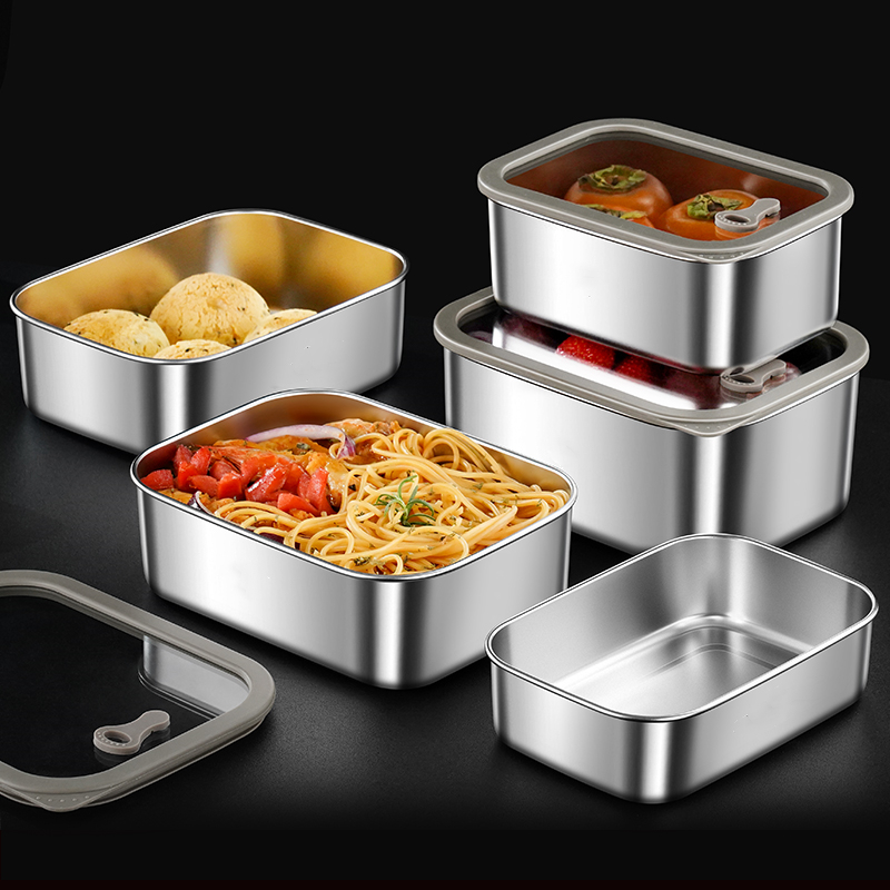 99.9% Anti-bacterial Crisper L - огляд і ціна Stainless Bento Box