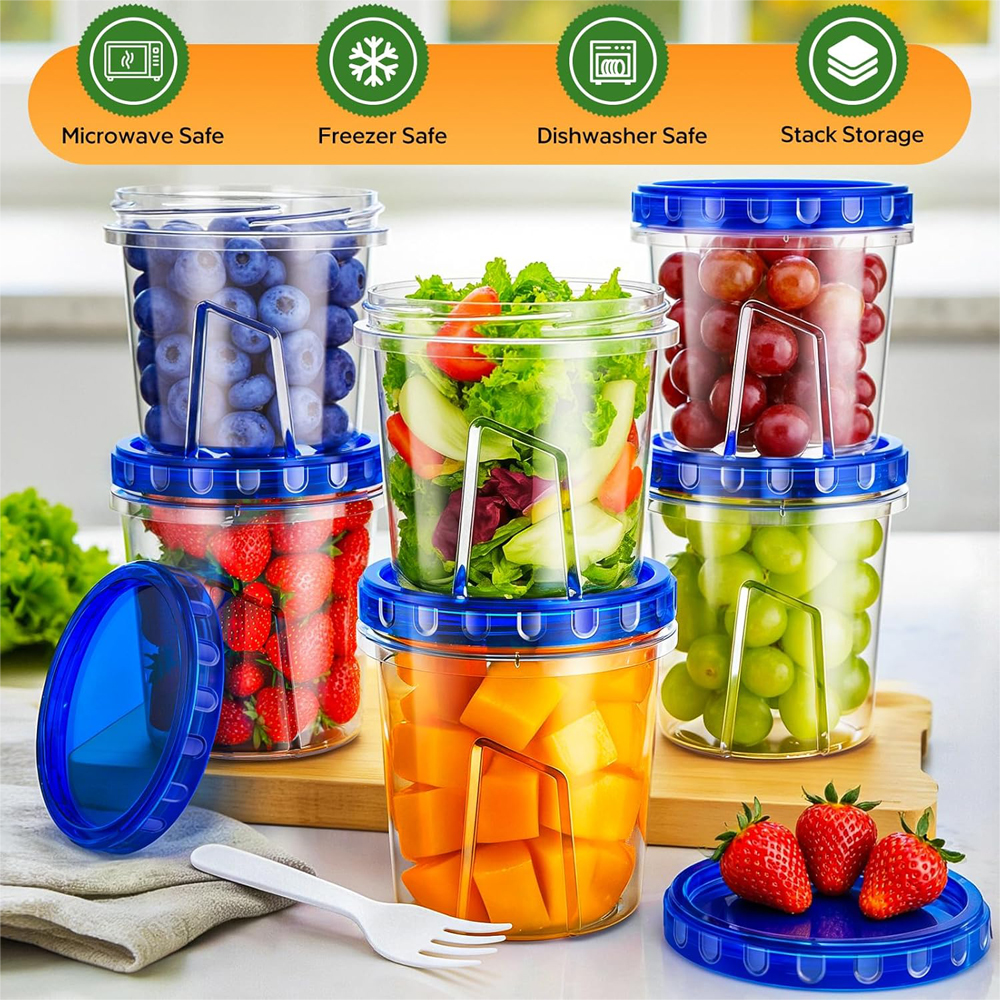Freezer Storage Containers Air - огляд і ціна Meal Prep Freezer
