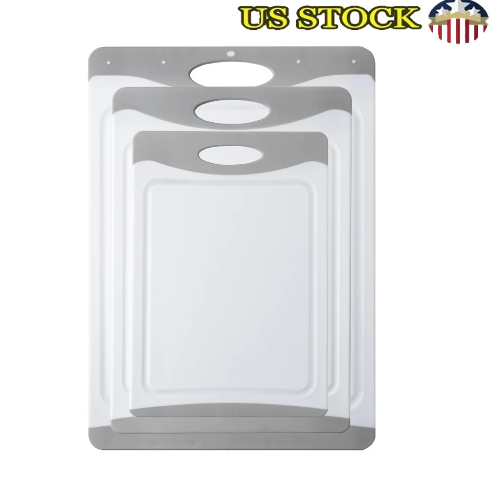 3-Piece Non-Slip Cutting Board - огляд і ціна Meal Prep Juice