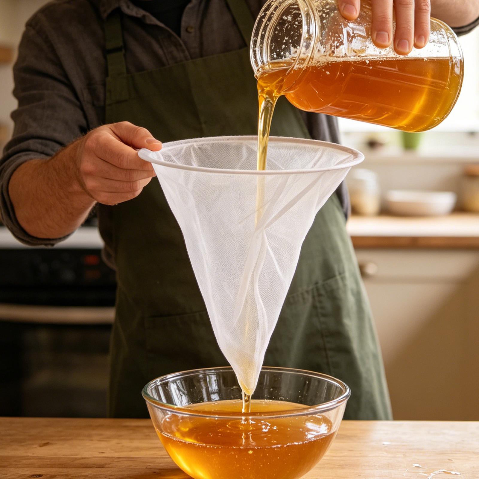 Fine Mesh Honey Strainer Washa - огляд і ціна Meal Prep Juice