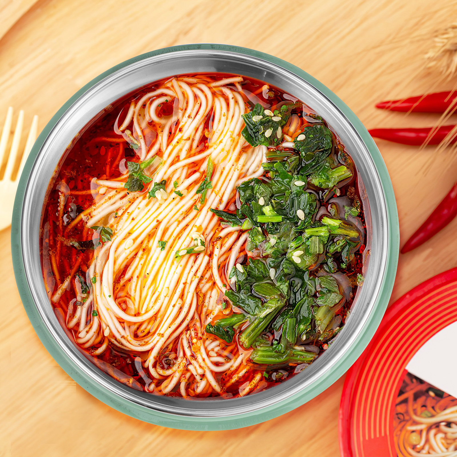 Stainless Steel Ramen Bowl Lar - огляд і ціна Stainless Bento Box