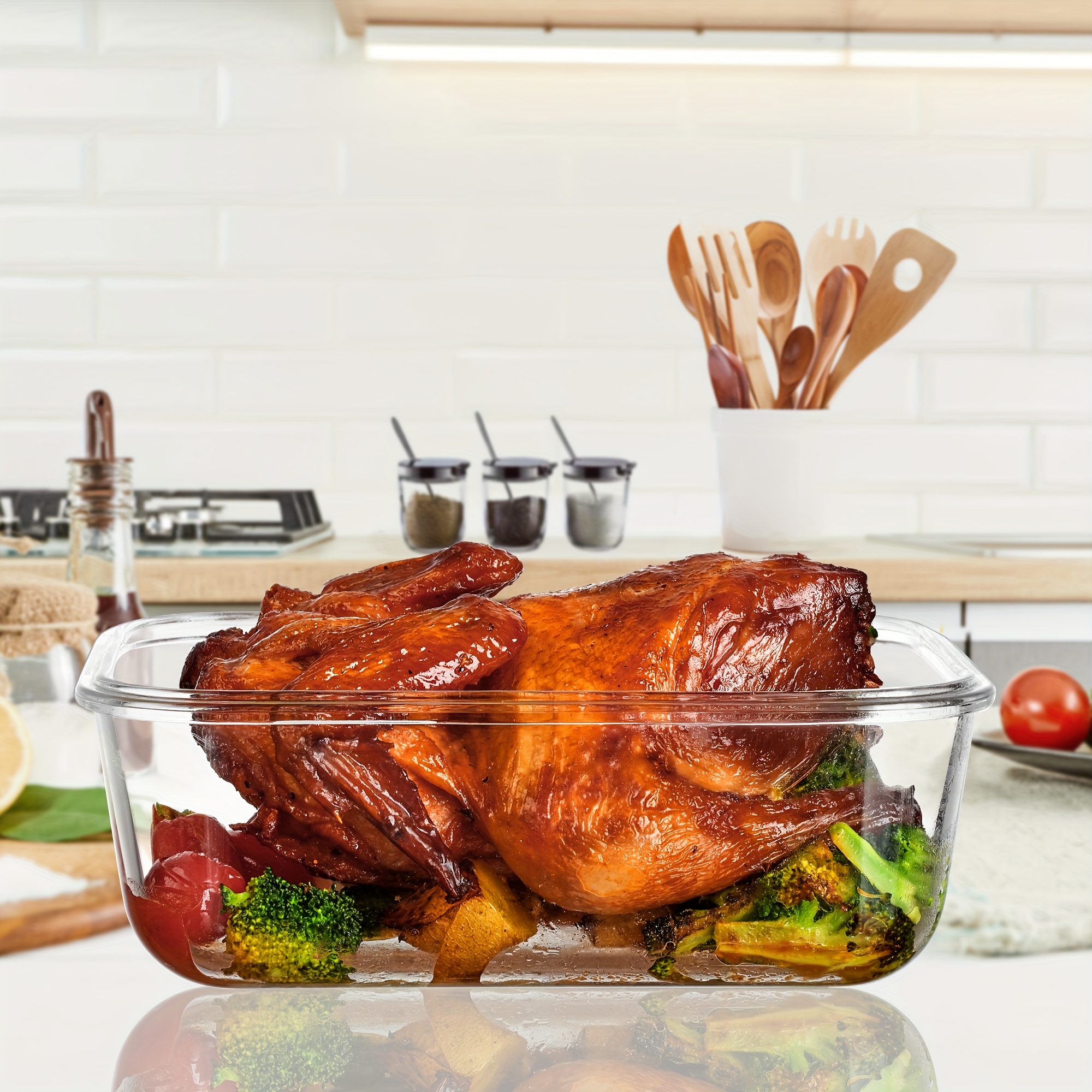 us2pcs/4pcs Glass Storage Cont - огляд і ціна Meal Prep Quick