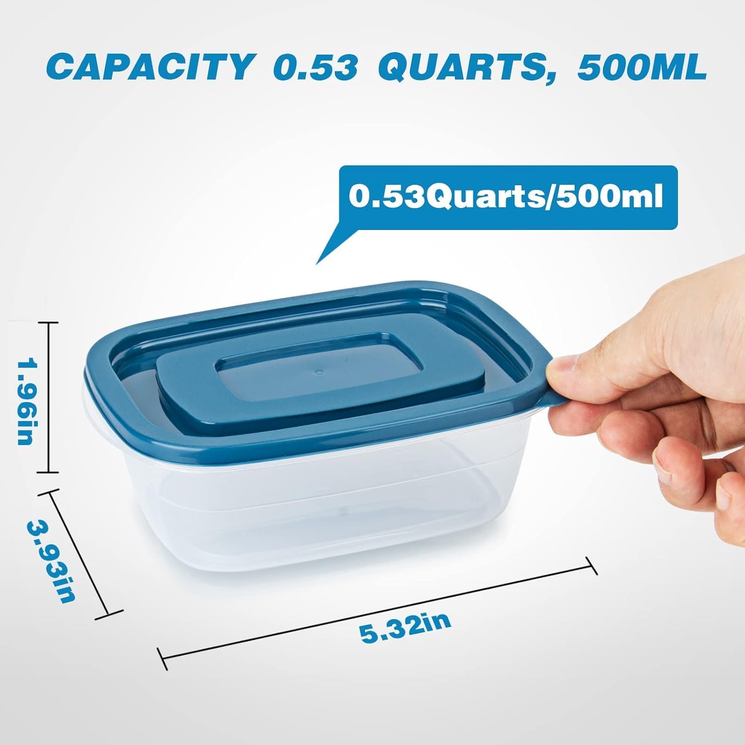 5-Pack BPA-Free Meal Prep Cont - огляд і ціна Meal Prep Freezer