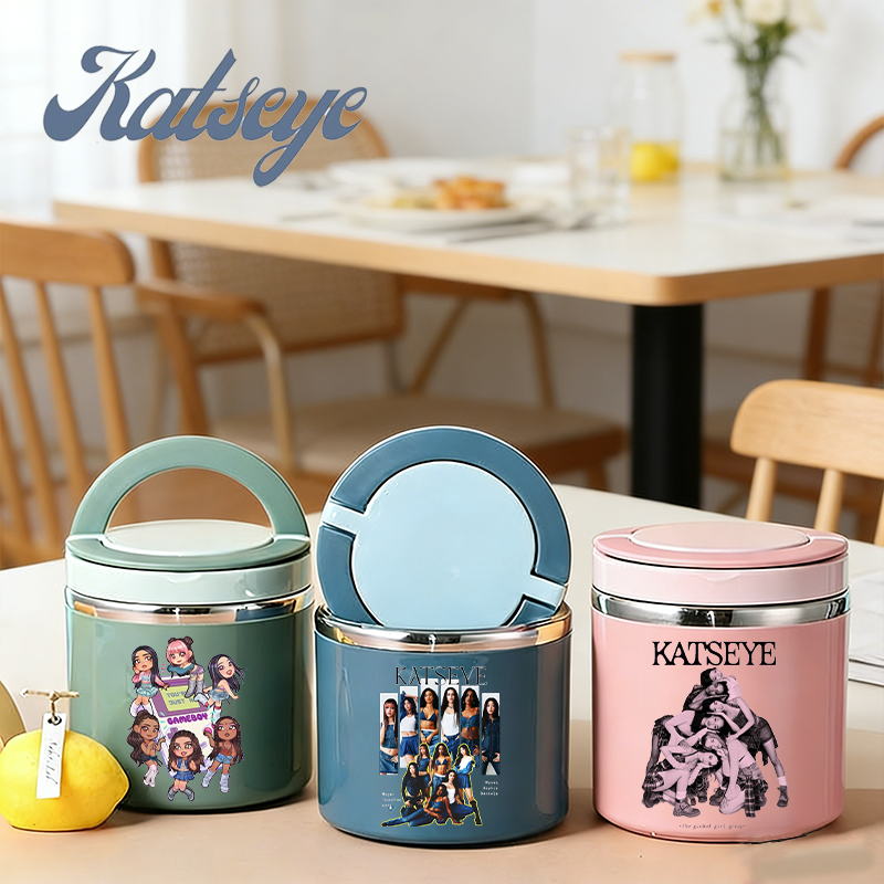 Katseye Food Thermal Jar Insul - огляд і ціна Stainless Bento Box