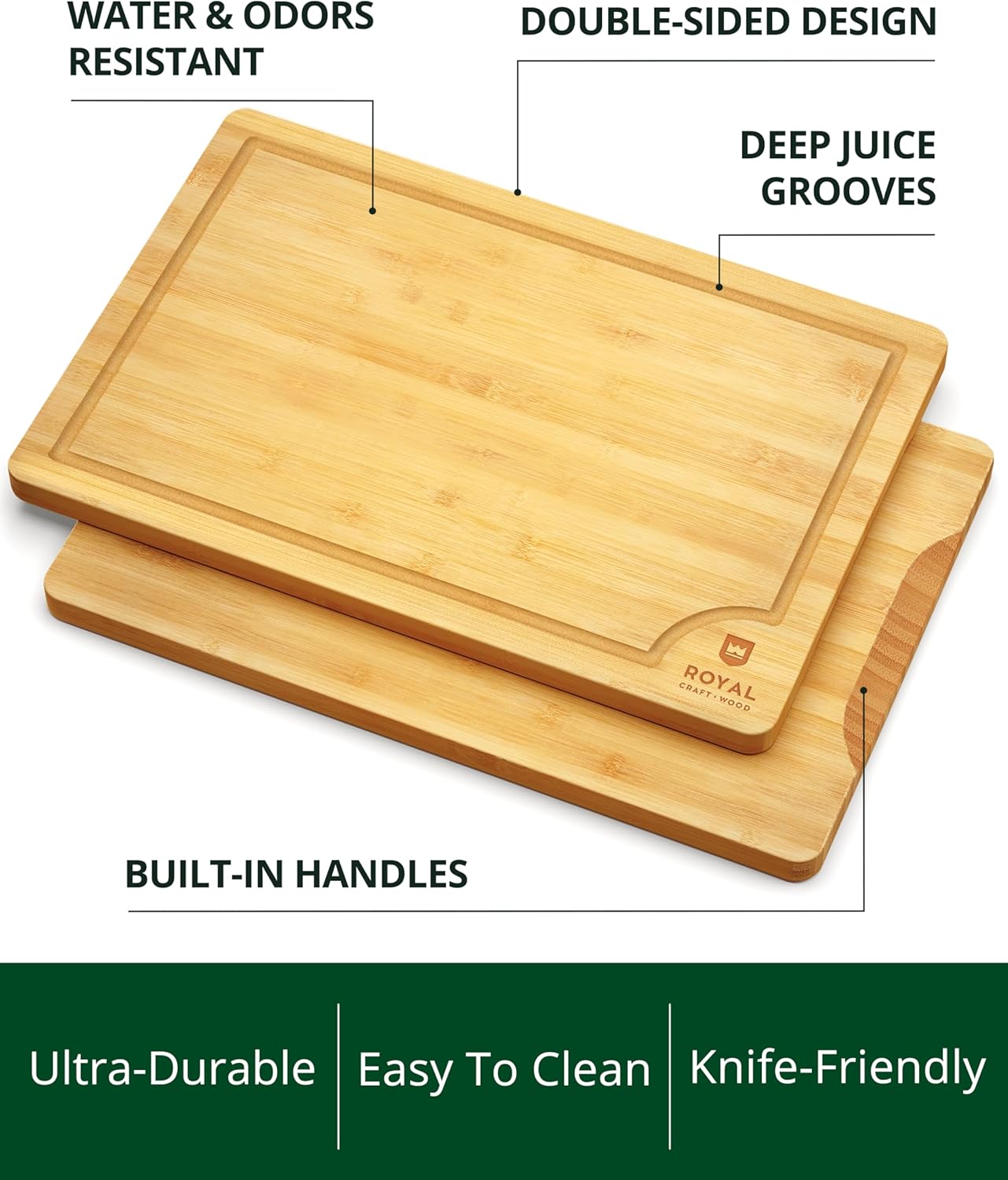 Bamboo Cutting Board for Kitch - огляд і ціна Meal Prep Juice