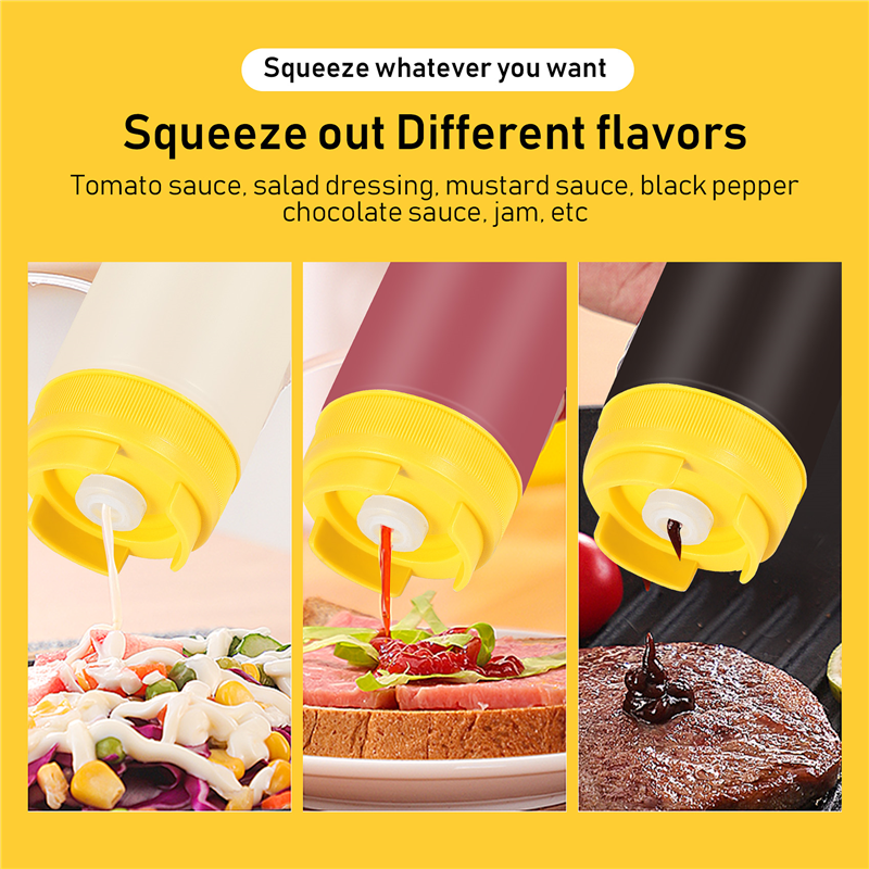 【HOT】Inverted Plastic Squeeze  - огляд і ціна Sauce Squeeze Bottle